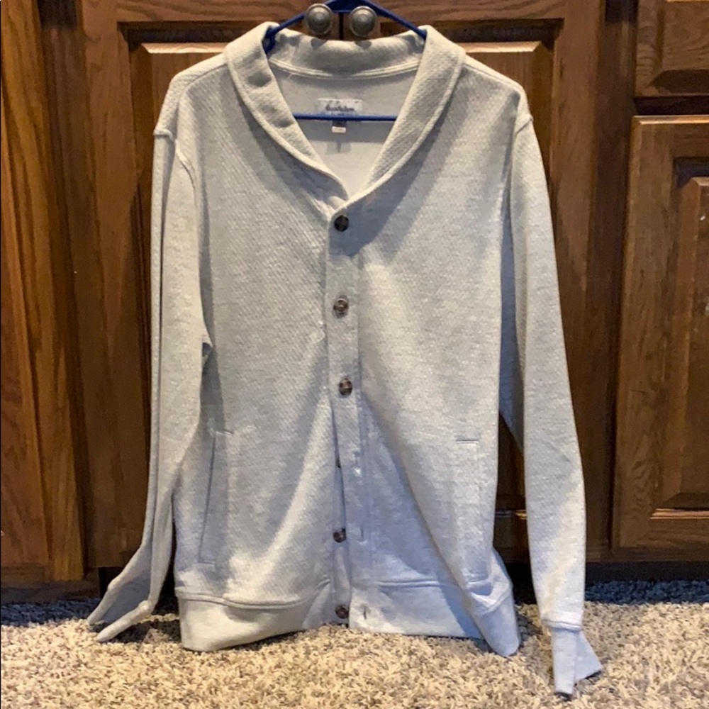 Grey cardigan